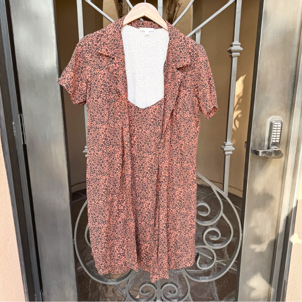 Gianni Bini 2-piece Leopard Print Dress Set